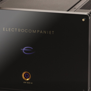 Electrocompaniet Showcased The AW800M Power Amp.